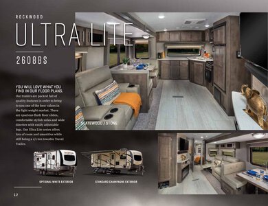 2020 Forest River Rockwood Travel Trailers Brochure page 12