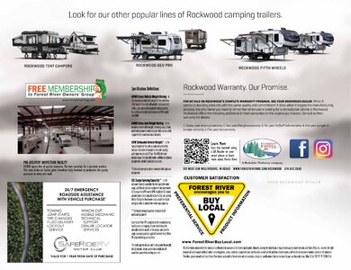 2020 Forest River Rockwood Travel Trailers Brochure page 24