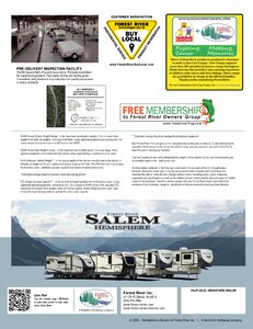 2020 Forest River Salem Hemisphere Brochure page 12