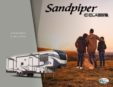 2020 Forest River Sandpiper C Class French Brochure page 1