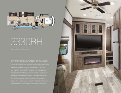 2020 Forest River Sandpiper C Class French Brochure page 2