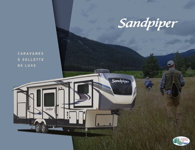 2020 Forest River Sandpiper Fifth Wheels French Brochure page 1