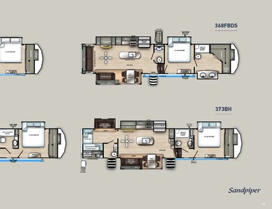 2020 Forest River Sandpiper Fifth Wheels French Brochure page 17