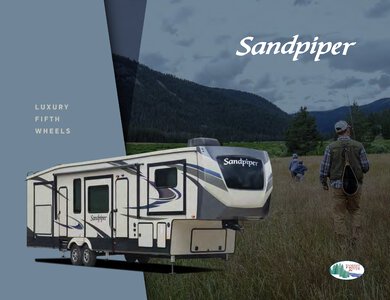 2020 Forest River Sandpiper Fifth Wheels Brochure page 1