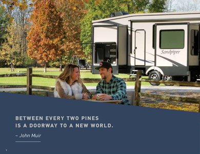 2020 Forest River Sandpiper Fifth Wheels Brochure page 2