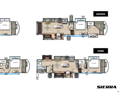 2020 Forest River Sierra Fifth Wheels French Brochure page 17
