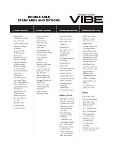 2020 Forest River Vibe West Brochure page 5