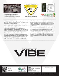 2020 Forest River Vibe West Brochure page 8