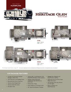 2020 Forest River Wildwood Heritage Glen Brochure page 4