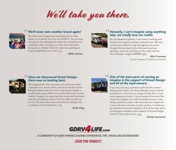 2020 Grand Design Imagine Brochure page 3