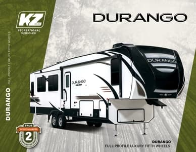 2020 KZ RV Durango Brochure page 1