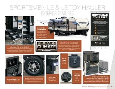 2020 KZ RV Sportsmen SE And LE Brochure page 11