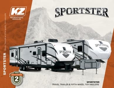 2020 KZ RV Sportster Brochure page 1
