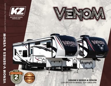 2020 KZ RV Venom Brochure page 1