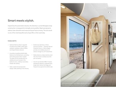 2020 Leisure Travel Vans Serenity Brochure page 4