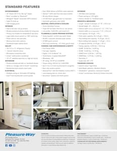 2020 Pleasure-Way Ontour 2.0 Brochure page 2