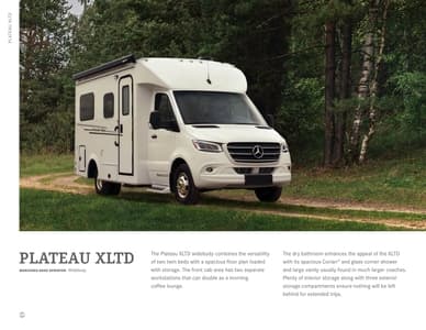 2020 Pleasure-Way Plateau XLTD Brochure page 1