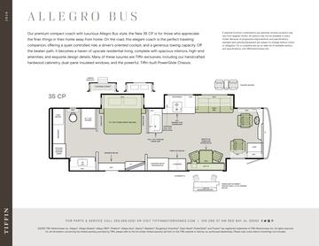 2020 Tiffin Allegro Bus Flyer