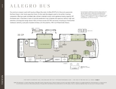 2020 Tiffin Allegro Bus Brochure page 17