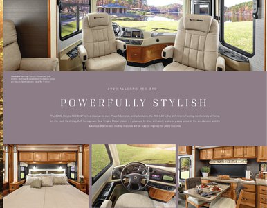 2020 Tiffin Allegro RED 340 Brochure page 3