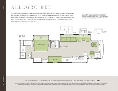 2020 Tiffin Allegro RED Brochure page 17