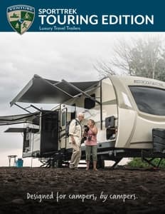 2020 Venture RV Sporttrek Touring Edition Brochure page 1