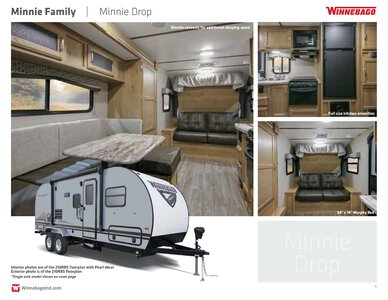 2020 Winnebago Minnie Family Brochure page 4