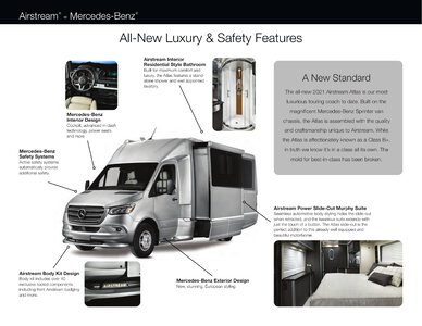 2021 Airstream Atlas Touring Coach Brochure page 2