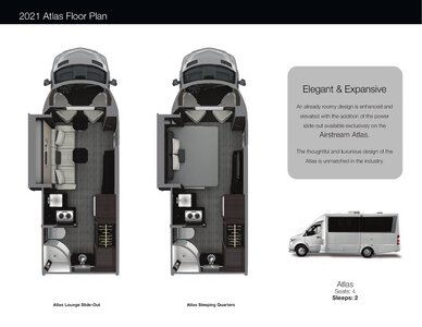 2021 Airstream Atlas Touring Coach Brochure page 10