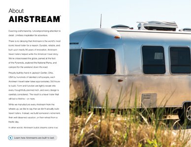 2021 Airstream Bambi Travel Trailer Brochure page 2