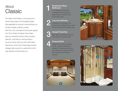 2021 Airstream Classic Travel Trailer Brochure page 4