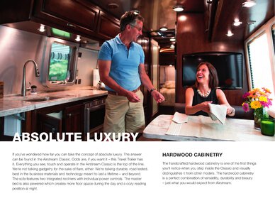 2021 Airstream Classic Travel Trailer Brochure page 8