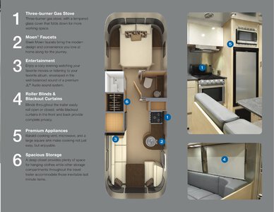 2021 Airstream Flying Cloud Travel Trailer Brochure page 7