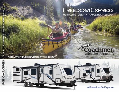 2021 Coachmen Freedom Express French Brochure page 1