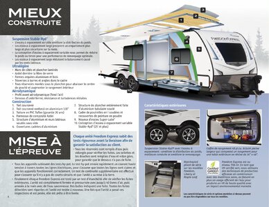 2021 Coachmen Freedom Express French Brochure page 4