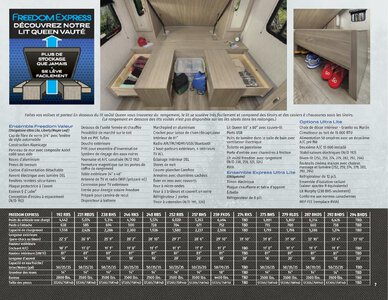 2021 Coachmen Freedom Express French Brochure page 7