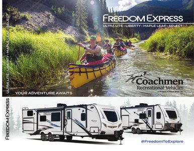 2021 Coachmen Freedom Express Brochure page 1