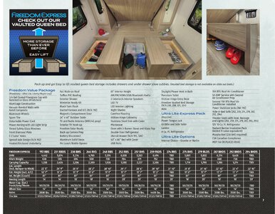 2021 Coachmen Freedom Express Brochure page 7