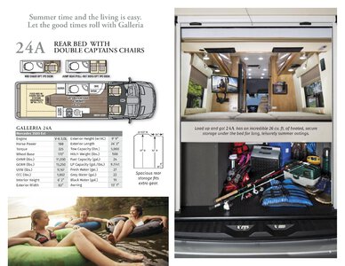 2021 Coachmen Galleria Brochure page 5