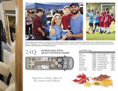 2021 Coachmen Galleria Brochure page 7