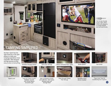 2021 Coachmen Northern Spirit Brochure page 3