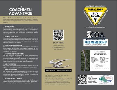 2021 Coachmen Sportscoach SRS Brochure page 9