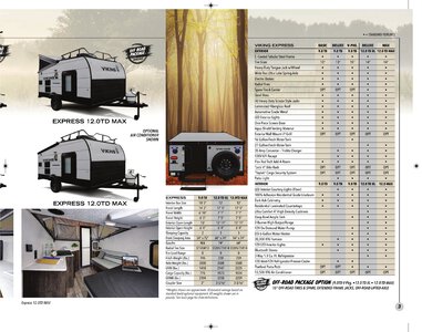 2021 Coachmen Viking Travel Trailers Brochure page 3