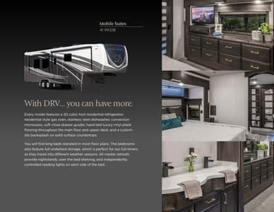 2021 DRV Luxury Suites Mobile Suites Brochure page 13