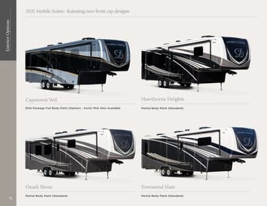 2021 DRV Luxury Suites Mobile Suites Brochure page 18