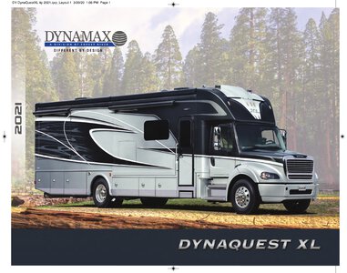 2021 Dynamax Dynaquest XL Brochure page 1