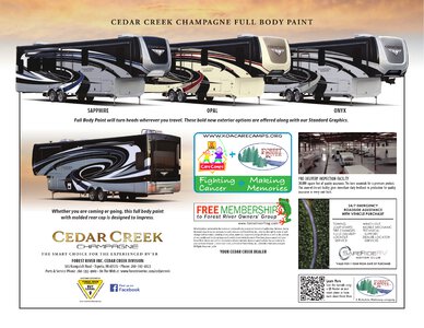 2021 Forest River Cedar Creek Champagne Brochure page 8