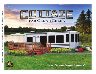 2021 Forest River Cedar Creek Cottage French Brochure page 1