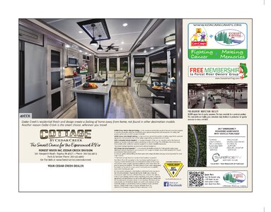 2021 Forest River Cedar Creek Cottage Brochure page 8