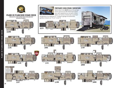 2021 Forest River Cedar Creek French Brochure page 10